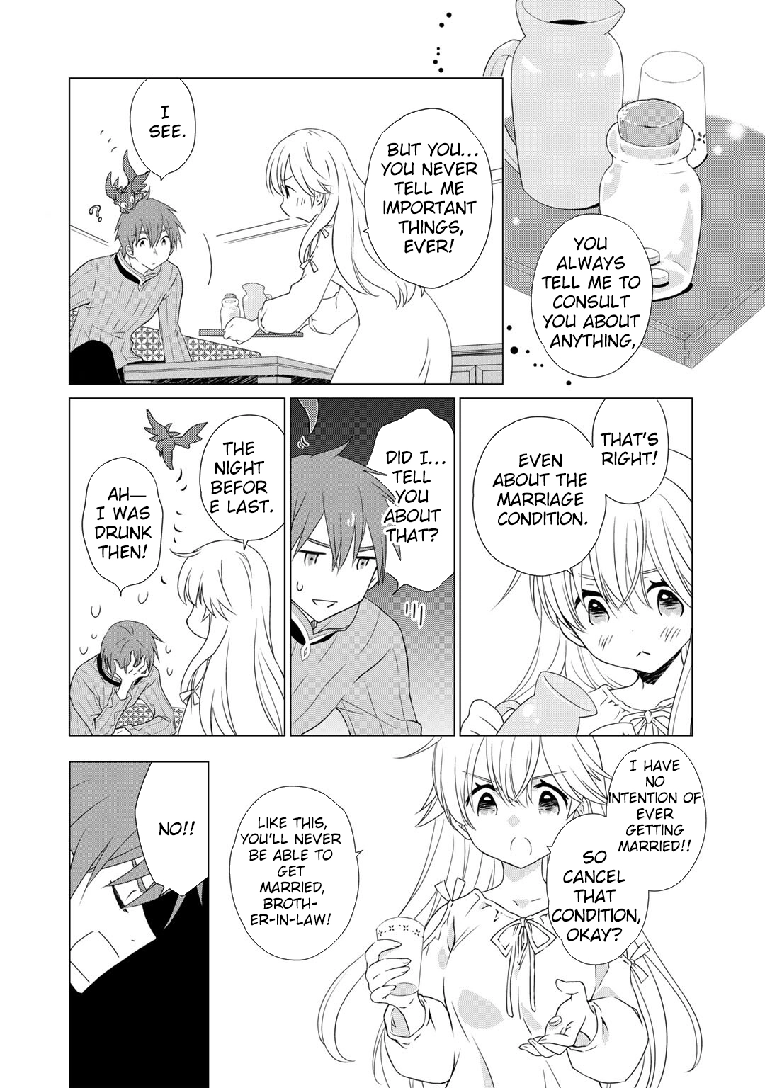 Cheat Home Garden — Maybe I’m the real Spirit Princess, but I’ll just farm. Chapter 5 - . Page 14